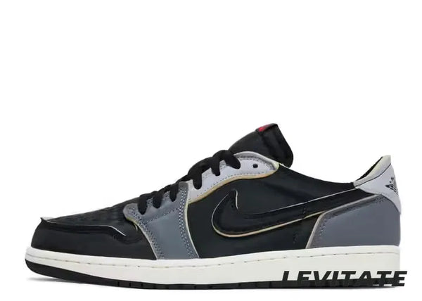 Nike Air Jordan 1 Low OG EX 'Black Smoke Grey' Mens