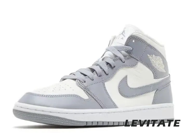 Nike Air Jordan 1 Mid 'Stealth Smoke Grey' Womans