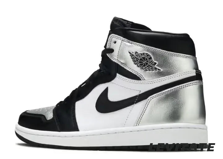 Nike Air Jordan 1 Retro High 'Silver Toe' Womans