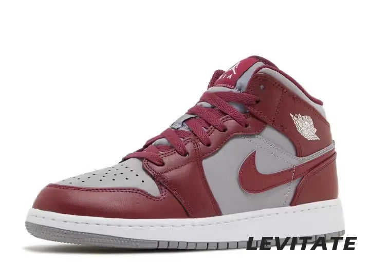 Nike Air Jordan 1 Mid 'Cherrywood Red' (GS)