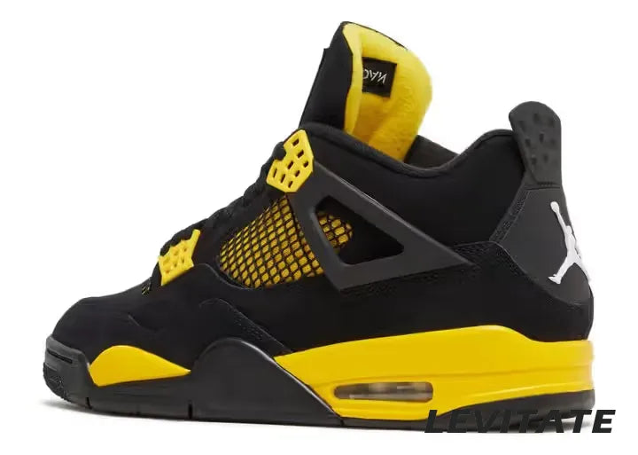 Nike Air Jordan 4 Retro 'Yellow Thunder' Mens