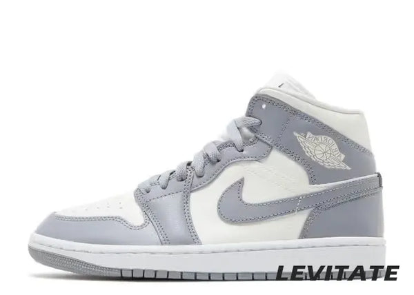 Nike Air Jordan 1 Mid 'Stealth Smoke Grey' Womans