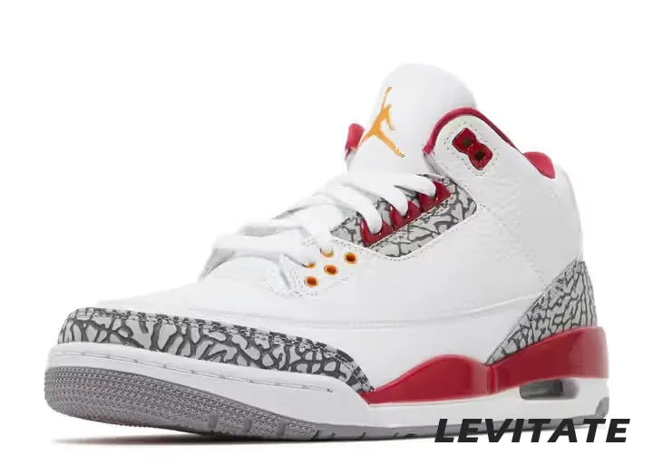 Nike Air Jordan 3 Retro 'Cardinal Red' Mens