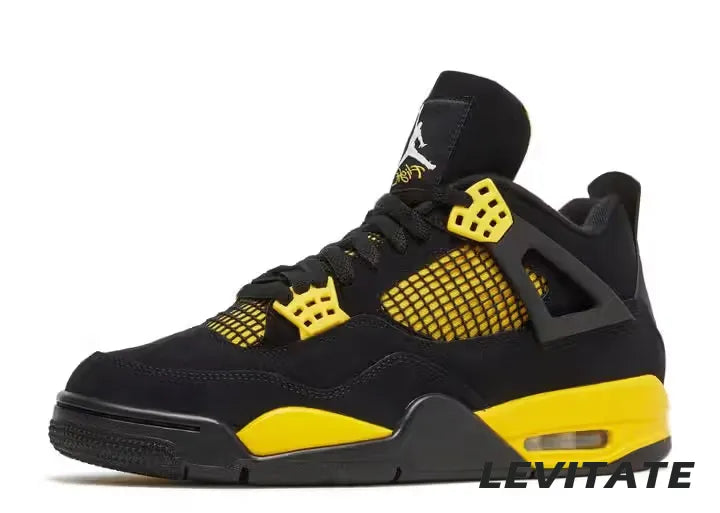 Nike Air Jordan 4 Retro 'Yellow Thunder' Mens