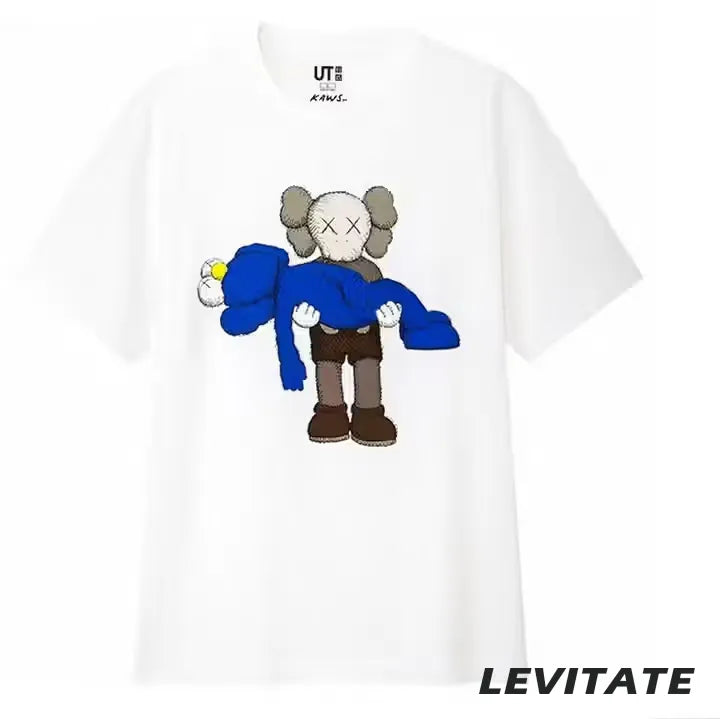 KAWS x Uniqlo Gone Tee "White'