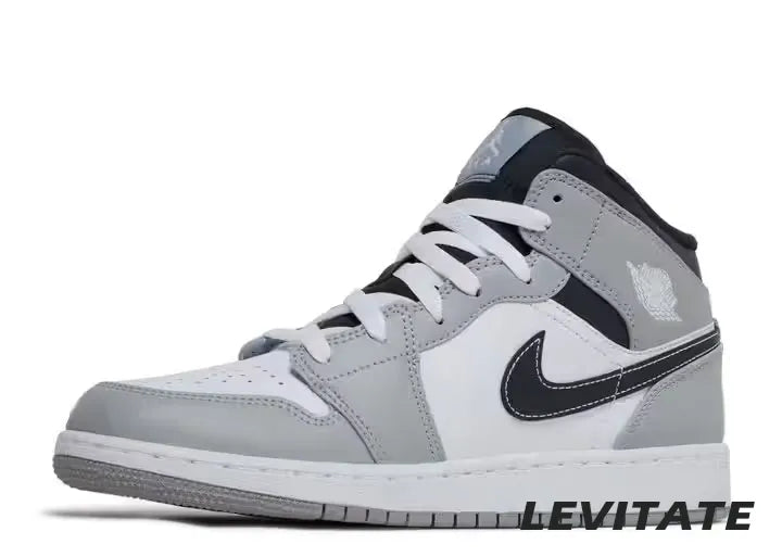 Nike Air Jordan 1 Mid 'Light Smoke Grey Anthracite' GS