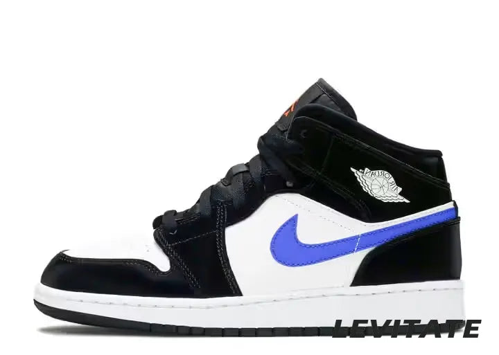 Nike Air Jordan 1 Mid 'Black Racer Blue White' GS