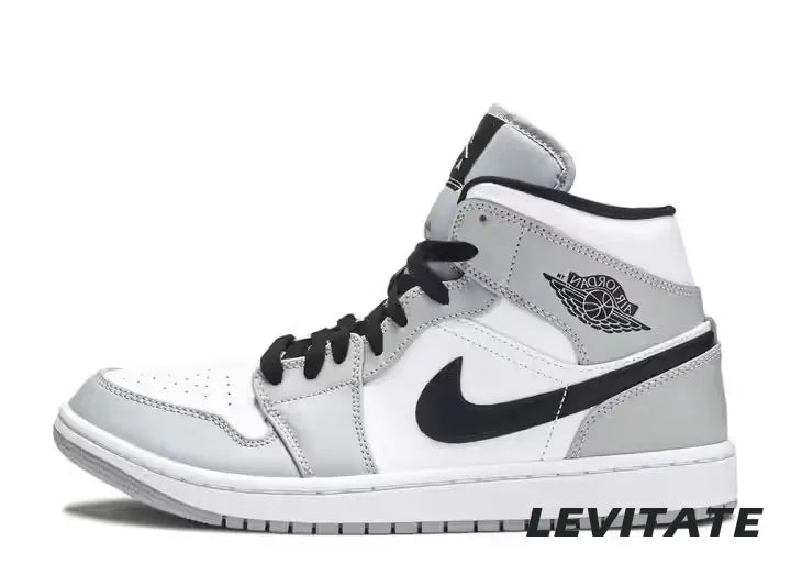 Nike Air Jordan 1 Mid "Light Smoke Grey" Mens