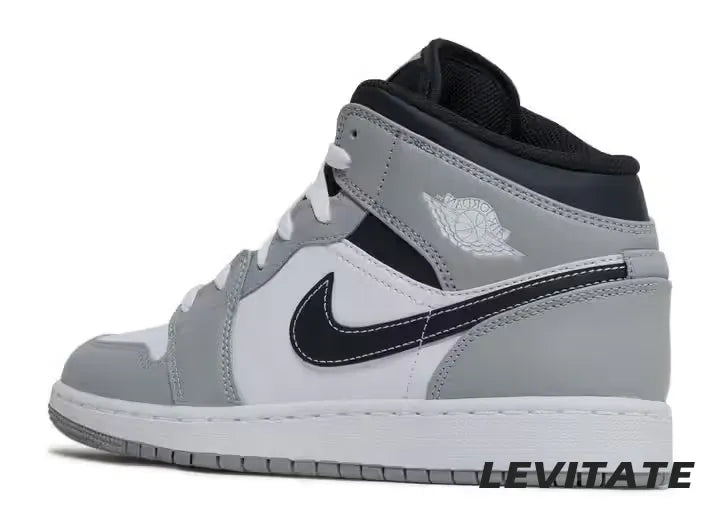 Nike Air Jordan 1 Mid 'Light Smoke Grey Anthracite' GS